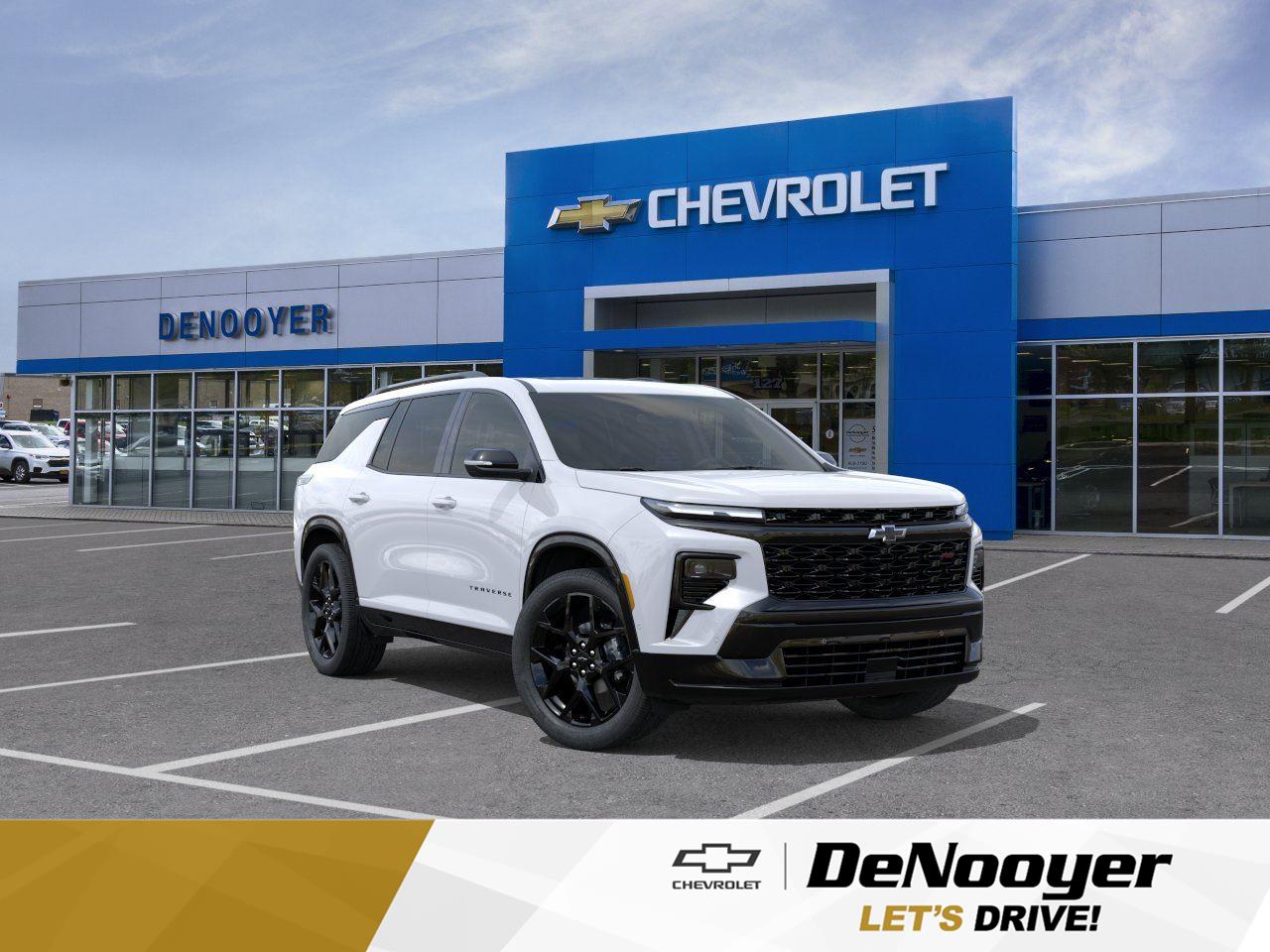 Polar White Tricoat 2026 Chevrolet Traverse SUV / Crossover Four-Wheel Drive 8-Speed Automatic