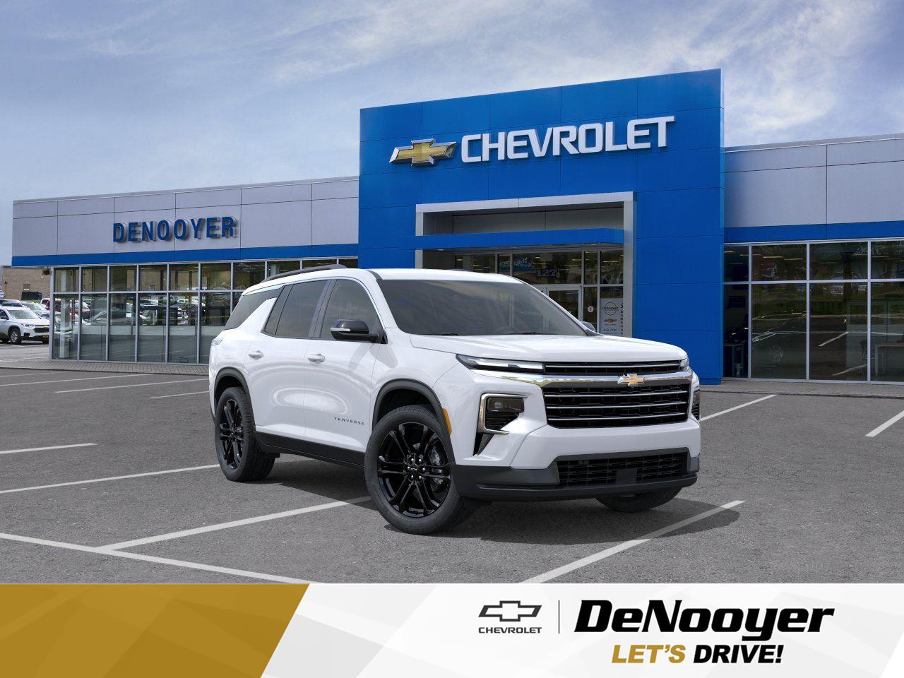 Summit White 2026 Chevrolet Traverse SUV / Crossover Four-Wheel Drive 8-Speed Automatic