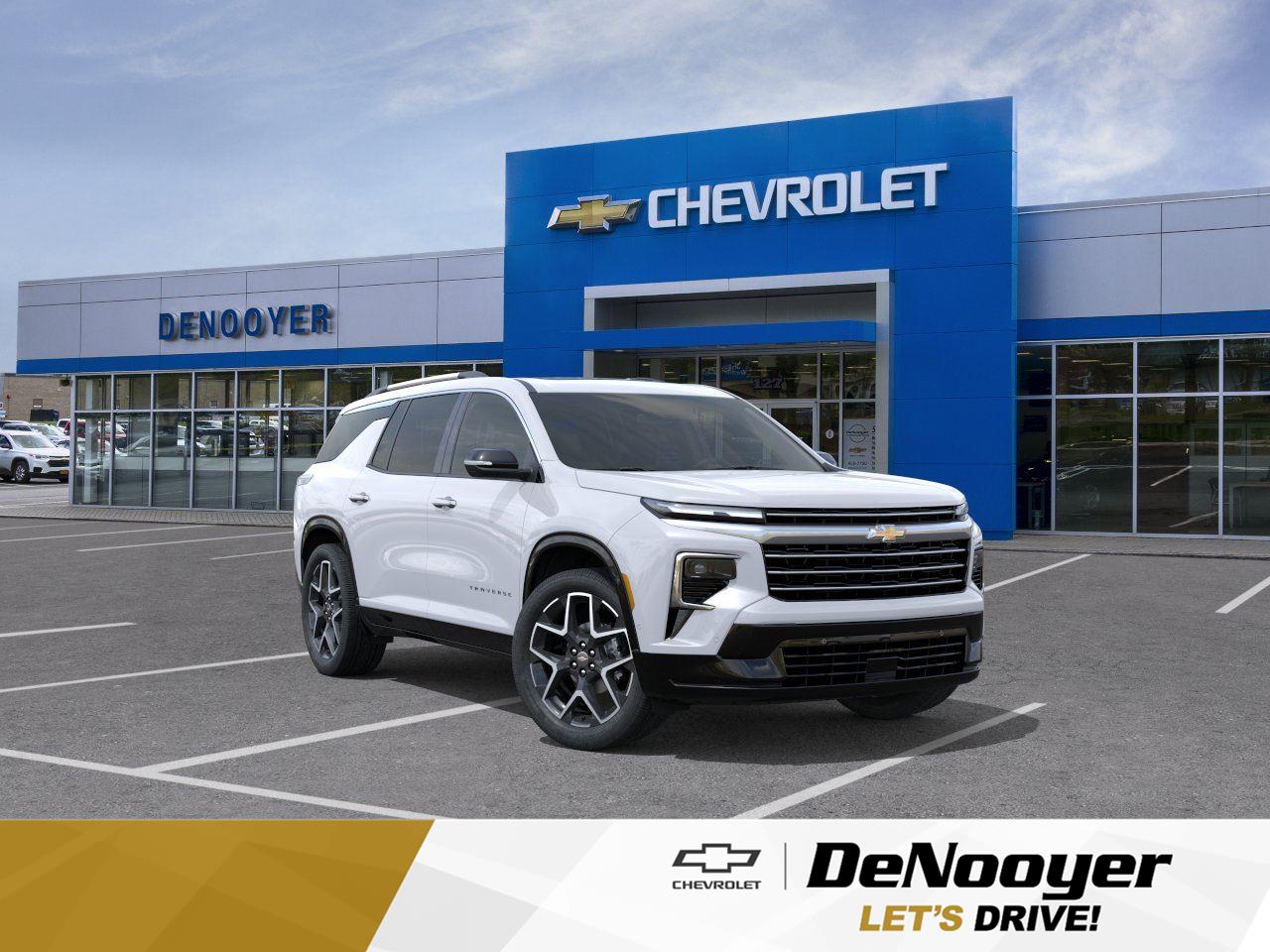 Polar White Tricoat 2026 Chevrolet Traverse SUV / Crossover Four-Wheel Drive 8-Speed Automatic