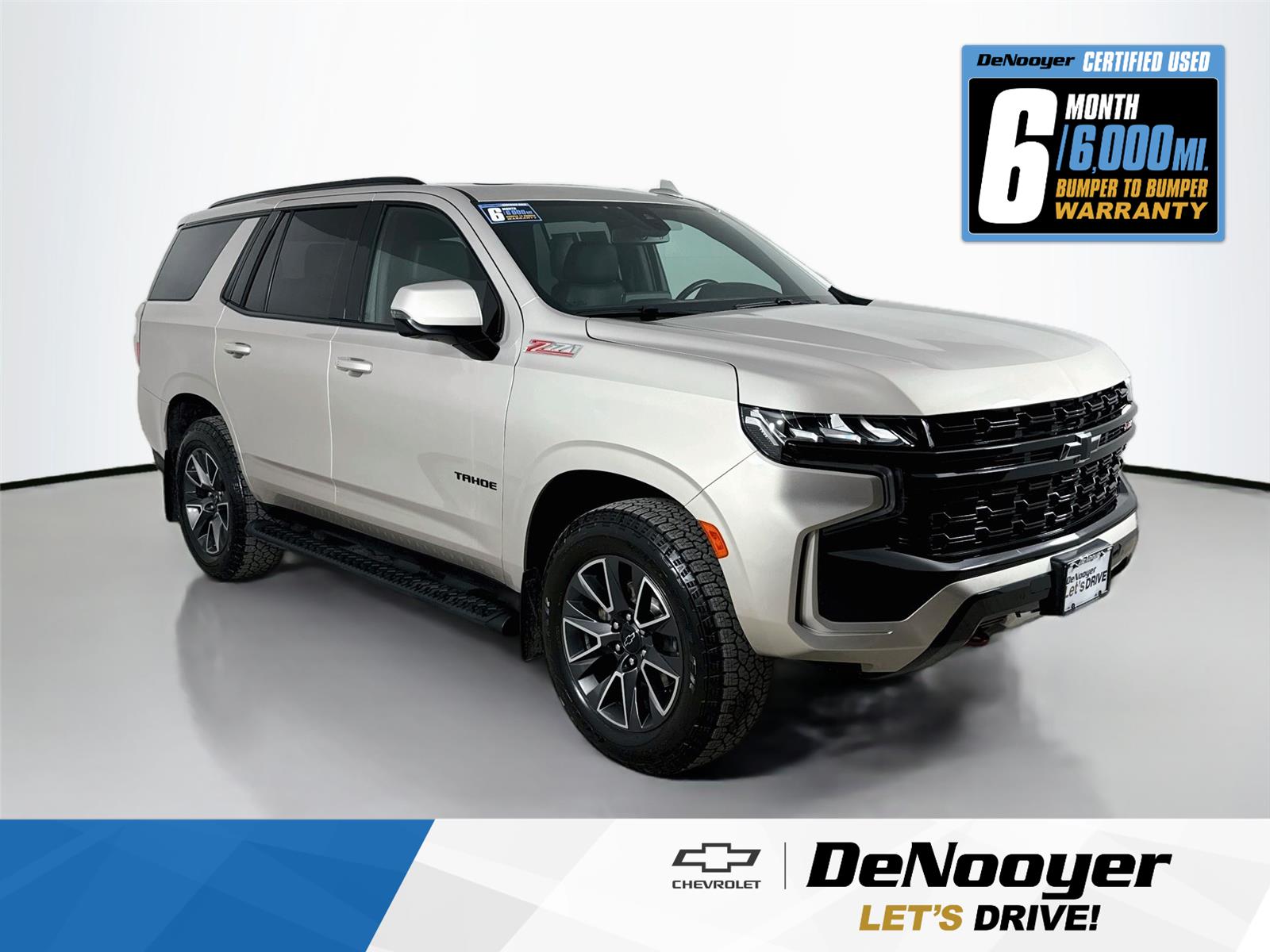Brown (Empire Beige Metallic) 2021 Chevrolet Tahoe SUV / Crossover Four-Wheel Drive Automatic