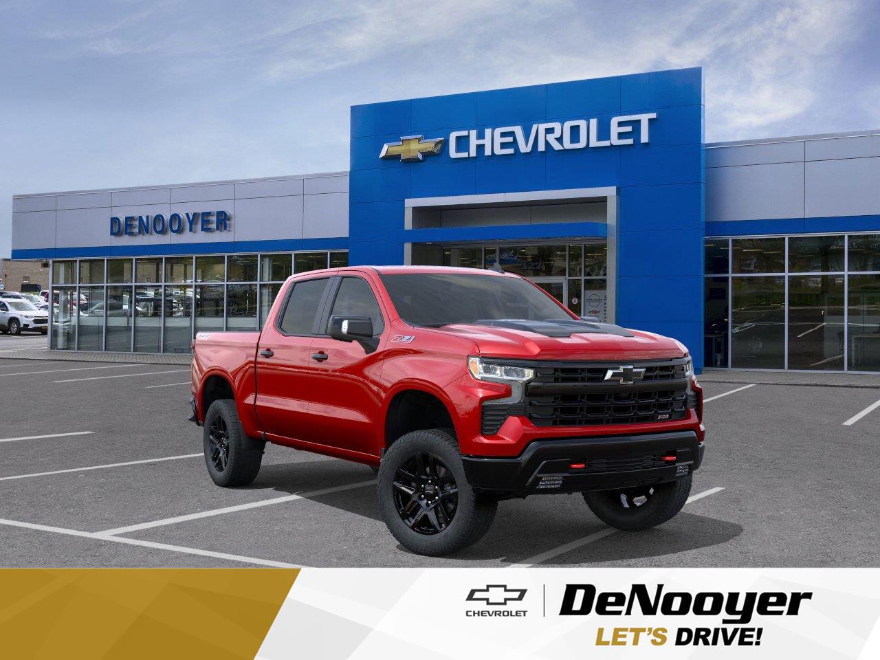 Radiant Red Tintcoat 2026 Chevrolet Silverado 1500 Pickup Truck Four-Wheel Drive Automatic