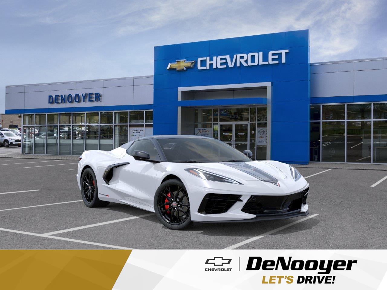 Arctic White 2027 Chevrolet Corvette Convertible Rear-Wheel Drive 8-Speed Dual Clutch