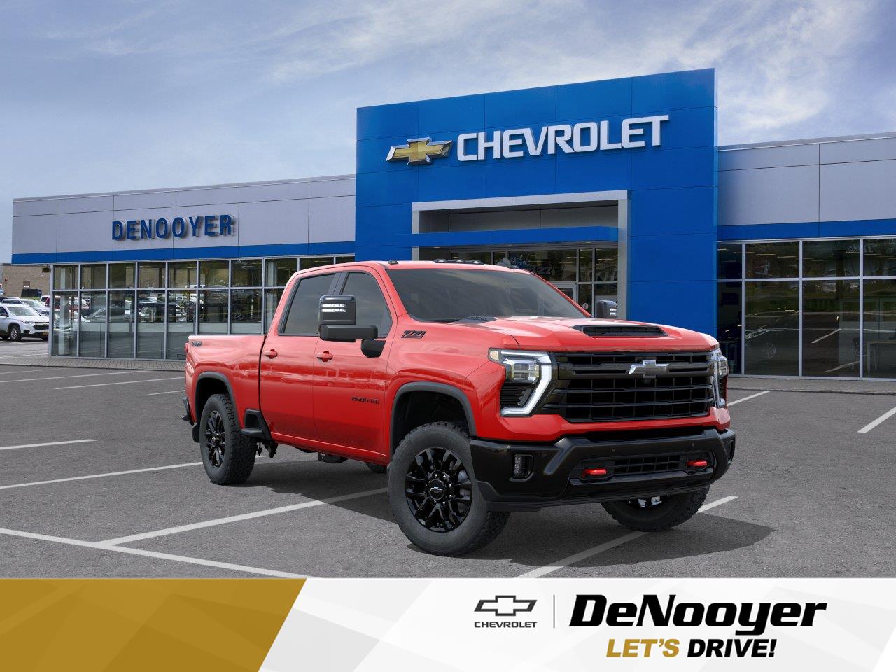 Red Hot 2026 Chevrolet Silverado 2500HD Pickup Truck Four-Wheel Drive Automatic