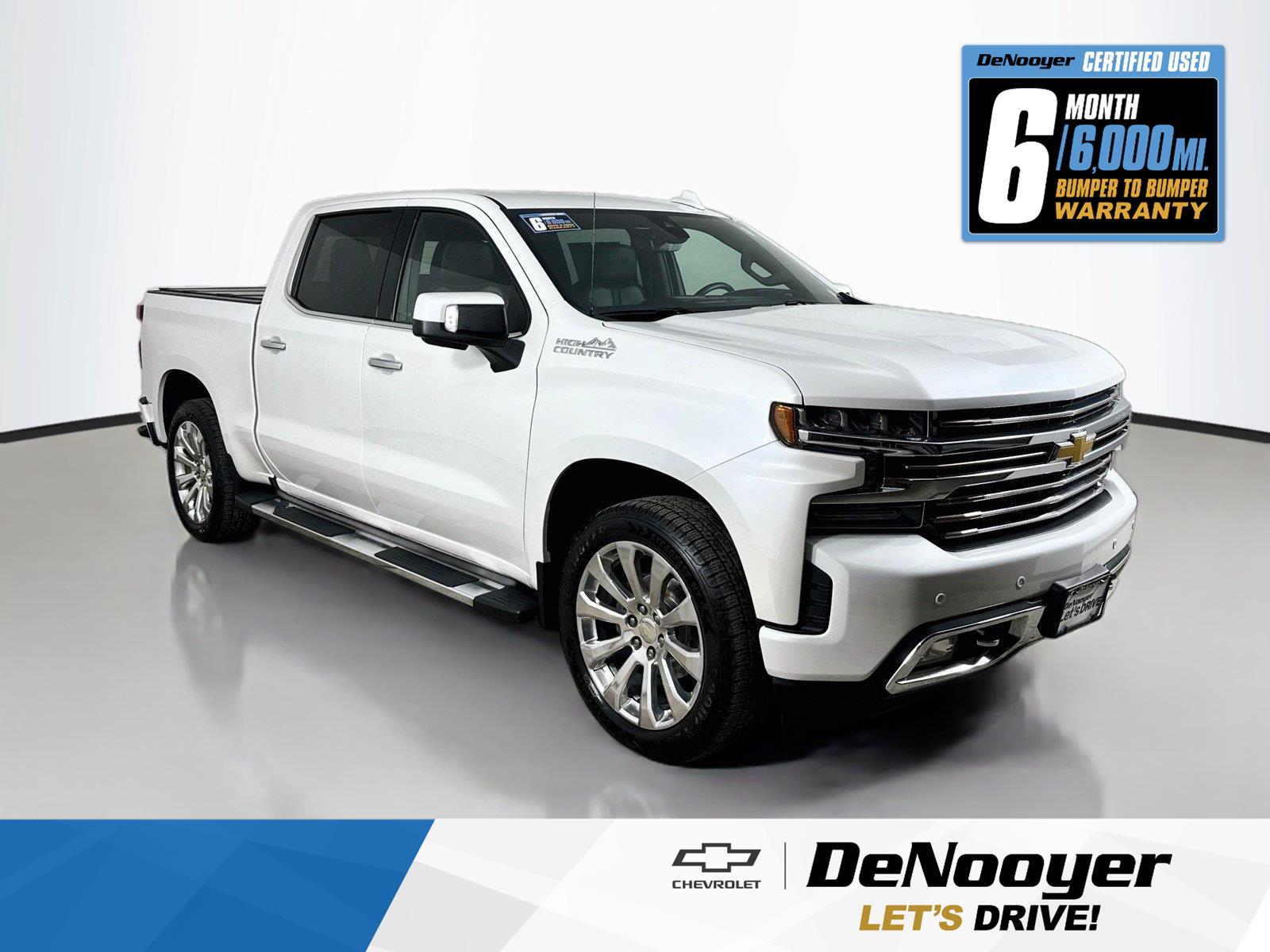 White (Iridescent Pearl Tricoat) 2020 Chevrolet Silverado 1500 Pickup Truck Four-Wheel Drive Automatic