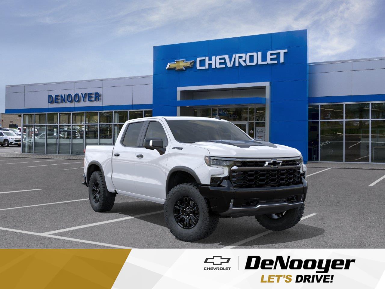 Summit White 2026 Chevrolet Silverado 1500 Pickup Truck Four-Wheel Drive Automatic
