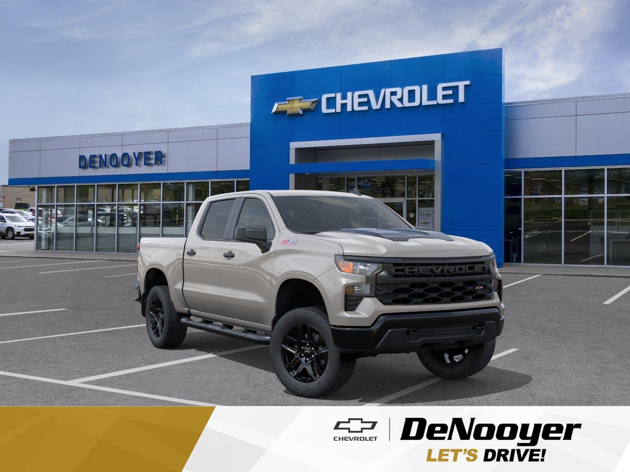 White Sands 2026 Chevrolet Silverado 1500 Pickup Truck Four-Wheel Drive 8-Speed Automatic