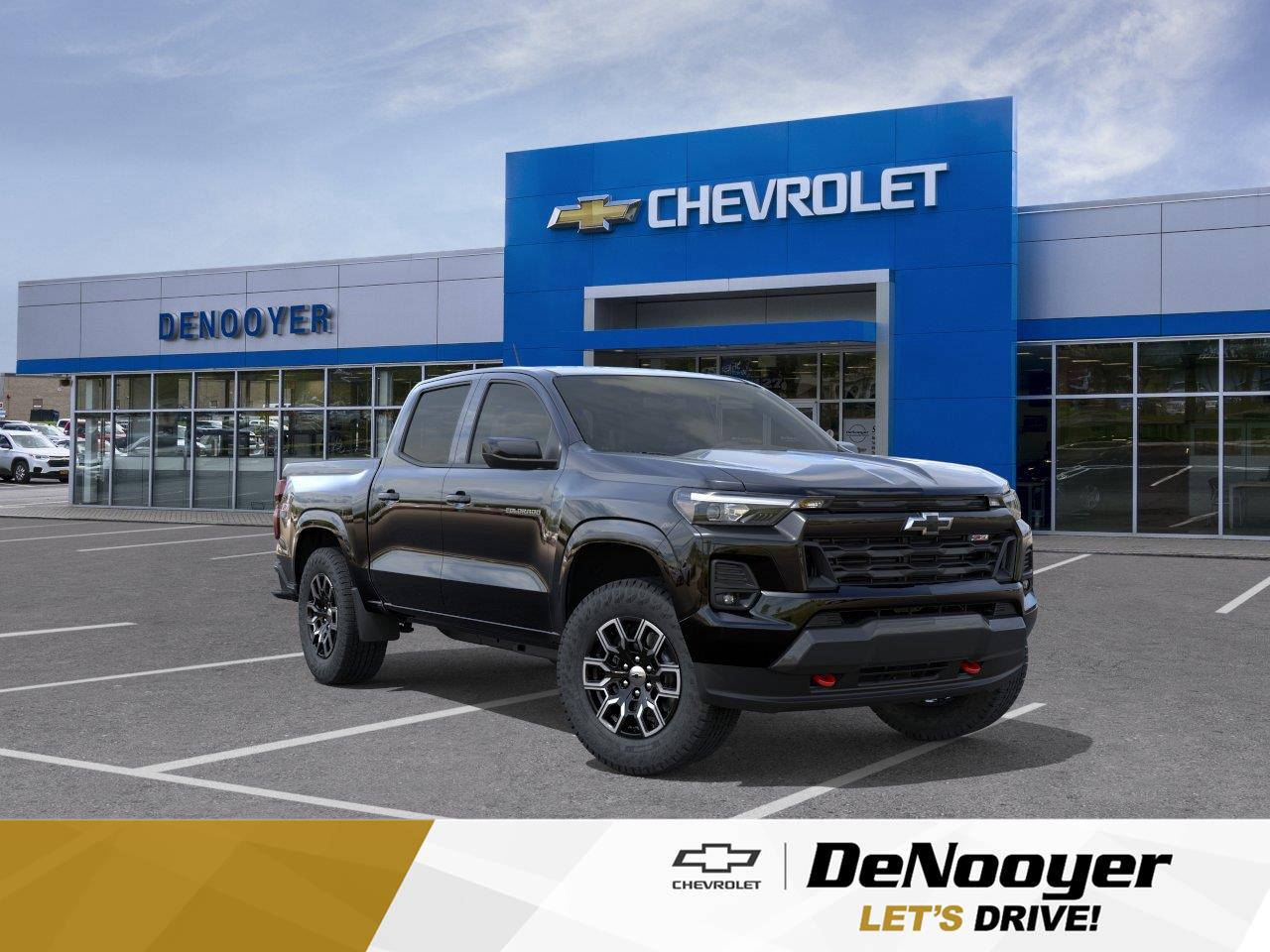 Black (BLK) 2026 Chevrolet Colorado Pickup Truck Four-Wheel Drive 8-Speed Automatic