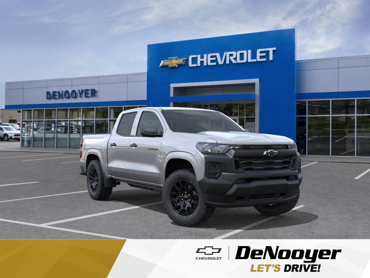 Sterling Gray Metallic 2026 Chevrolet Colorado Pickup Truck Four-Wheel Drive 8-Speed Automatic