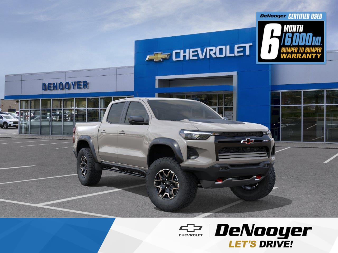 White Sands 2026 Chevrolet Colorado Pickup Truck Four-Wheel Drive 8-Speed Automatic