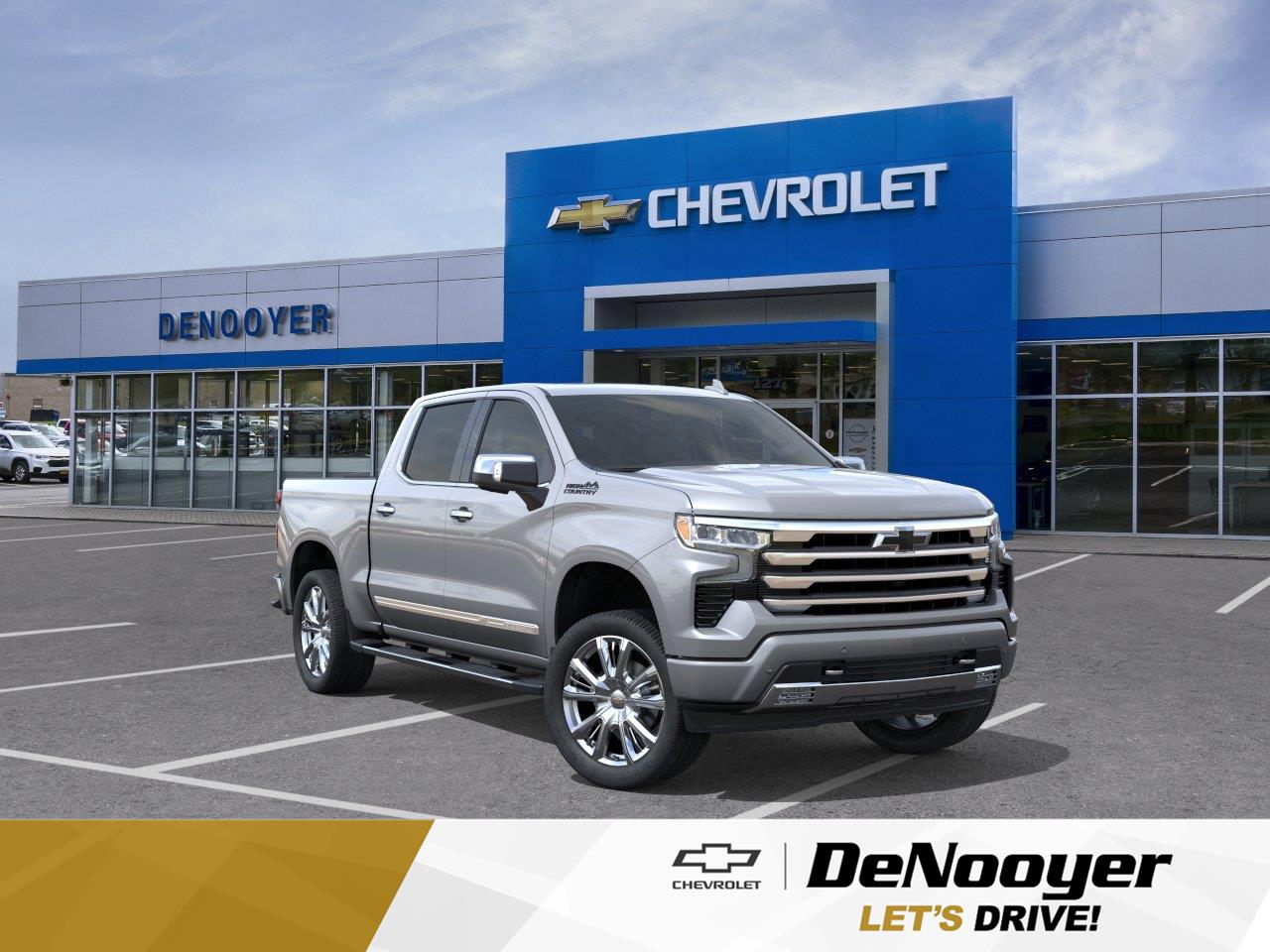 Sterling Gray Metallic 2026 Chevrolet Silverado 1500 Pickup Truck Four-Wheel Drive Automatic