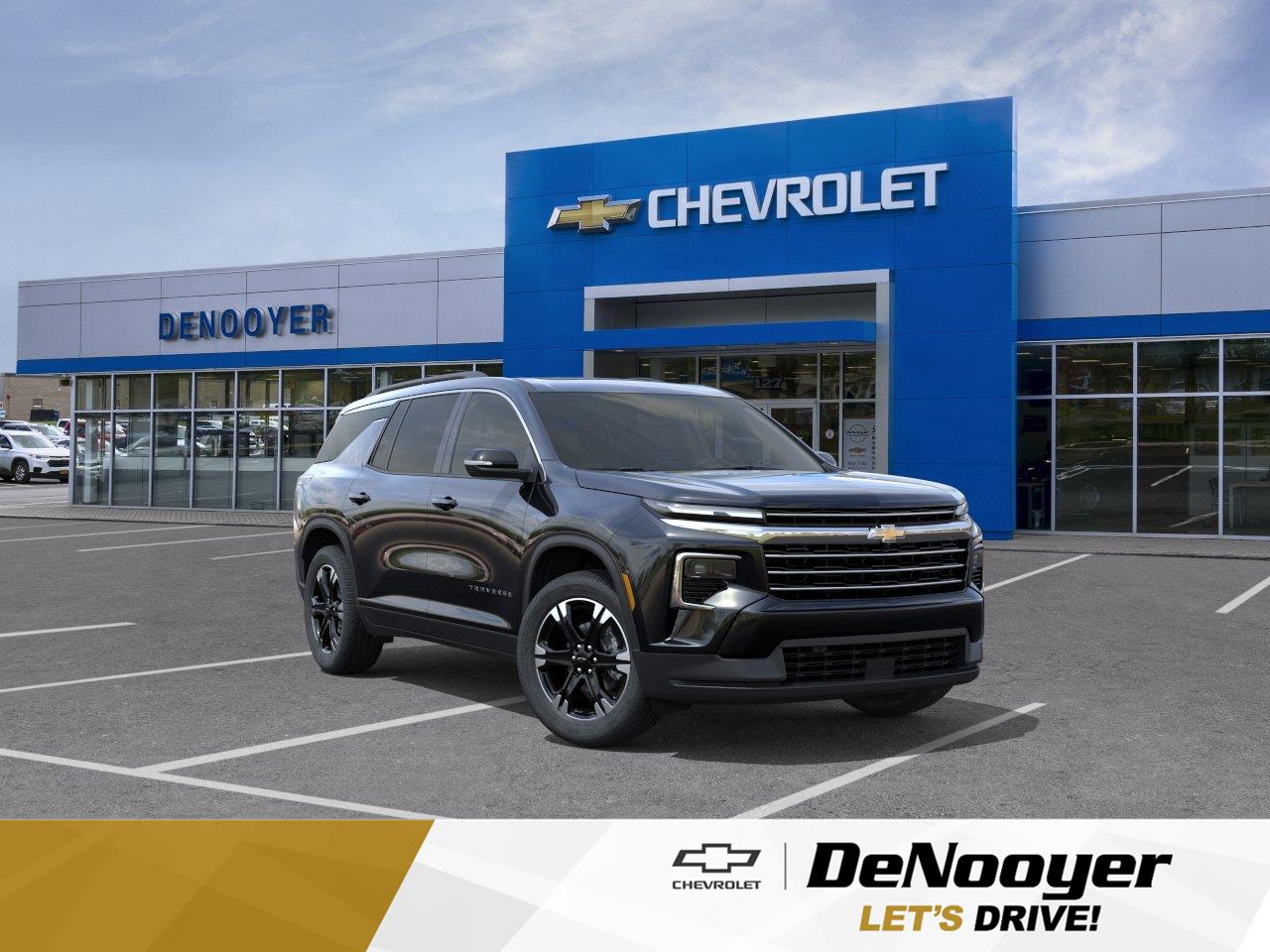 Mosaic Black Metallic 2027 Chevrolet Traverse SUV / Crossover Four-Wheel Drive 8-Speed Automatic
