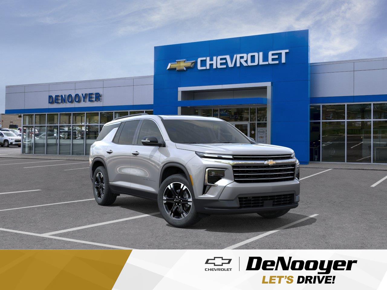 Sterling Gray Metallic 2027 Chevrolet Traverse SUV / Crossover Four-Wheel Drive 8-Speed Automatic