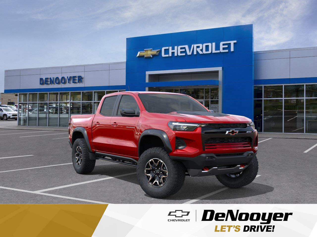 Radiant Red Tintcoat 2026 Chevrolet Colorado Pickup Truck Four-Wheel Drive 8-Speed Automatic