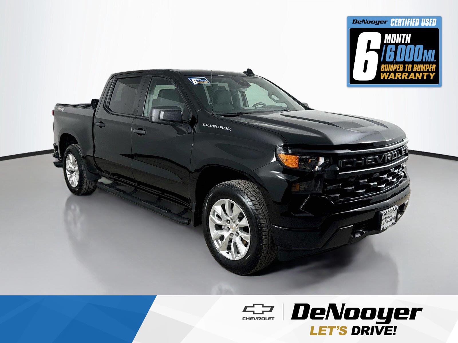 2024 Chevrolet Silverado 1500 Custom Crew Cab 4WD   