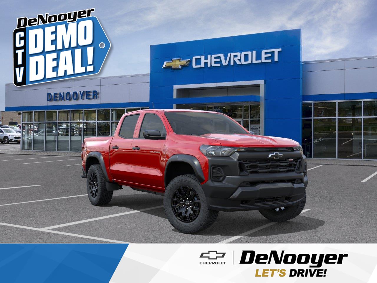 Radiant Red Tintcoat 2026 Chevrolet Colorado Pickup Truck Four-Wheel Drive 8-Speed Automatic