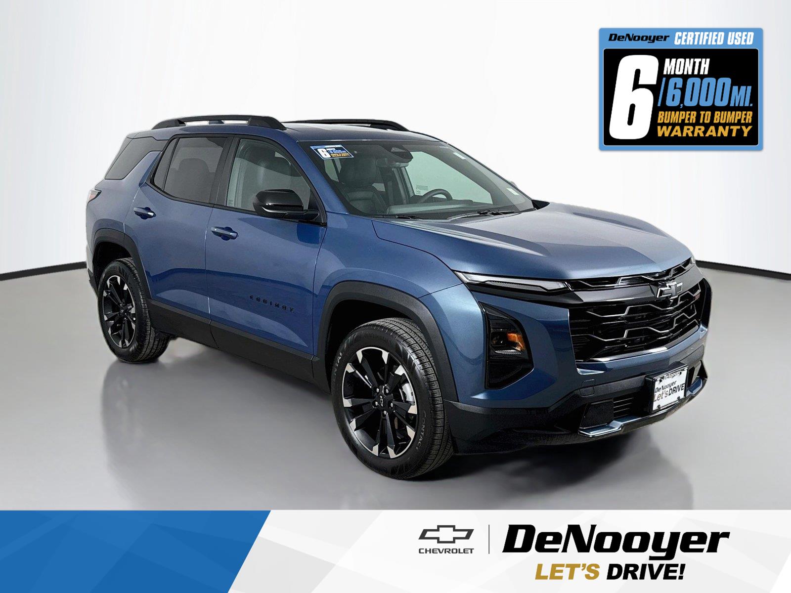 Lakeshore Blue Metallic 2026 Chevrolet Equinox SUV / Crossover Four-Wheel Drive 8-Speed Automatic