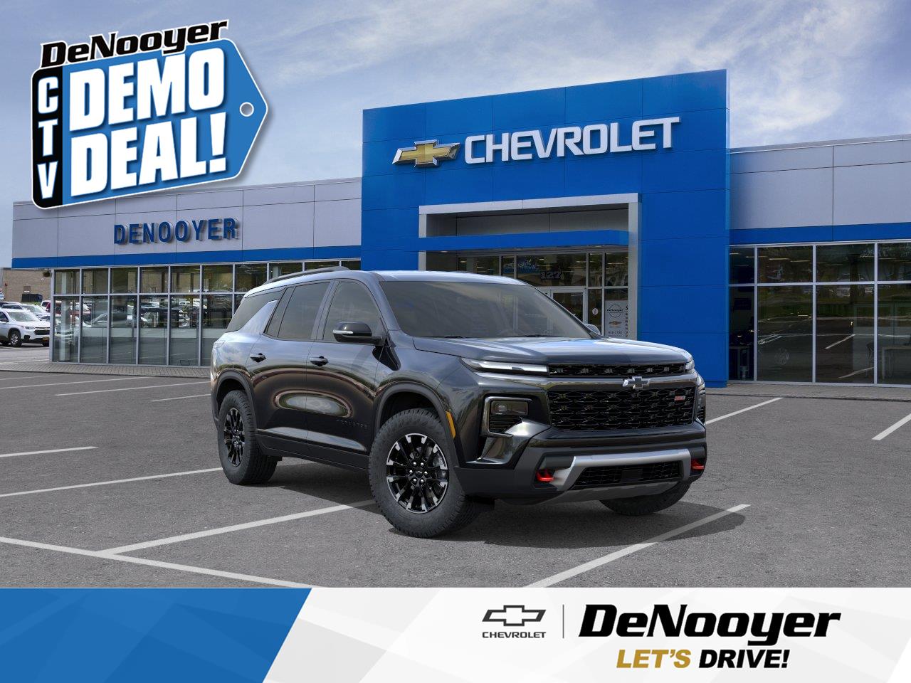Mosaic Black Metallic 2026 Chevrolet Traverse SUV / Crossover Four-Wheel Drive 8-Speed Automatic