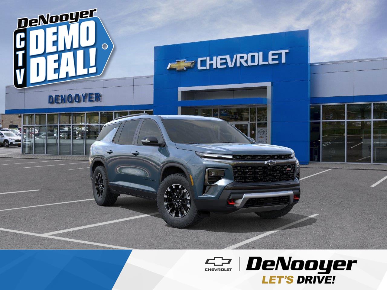 Lakeshore Blue Metallic 2026 Chevrolet Traverse SUV / Crossover Four-Wheel Drive 8-Speed Automatic