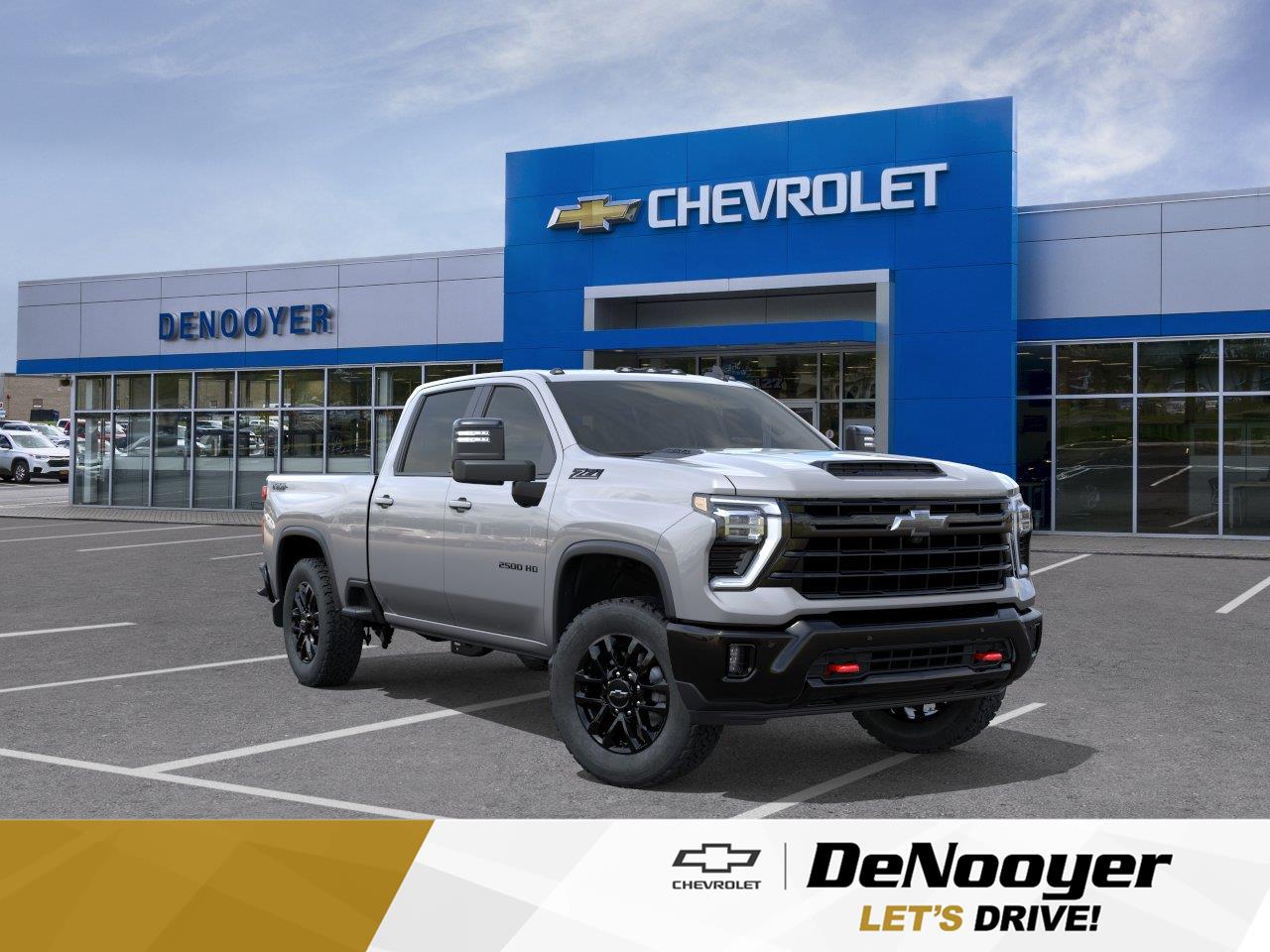 Sterling Gray Metallic 2026 Chevrolet Silverado 2500HD Pickup Truck Four-Wheel Drive Automatic