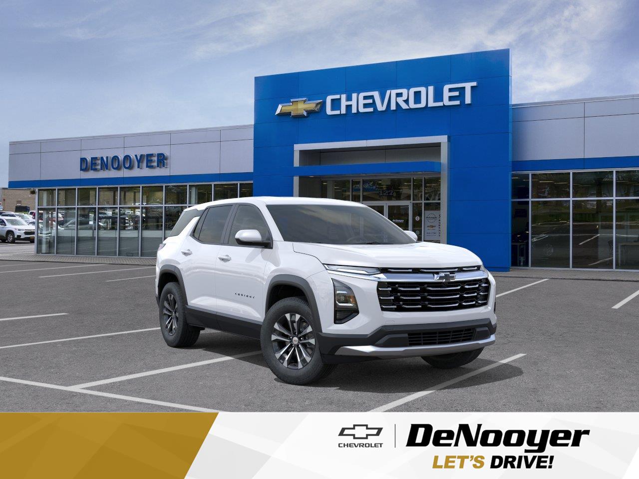 Summit White 2027 Chevrolet Equinox SUV / Crossover Four-Wheel Drive 8-Speed Automatic