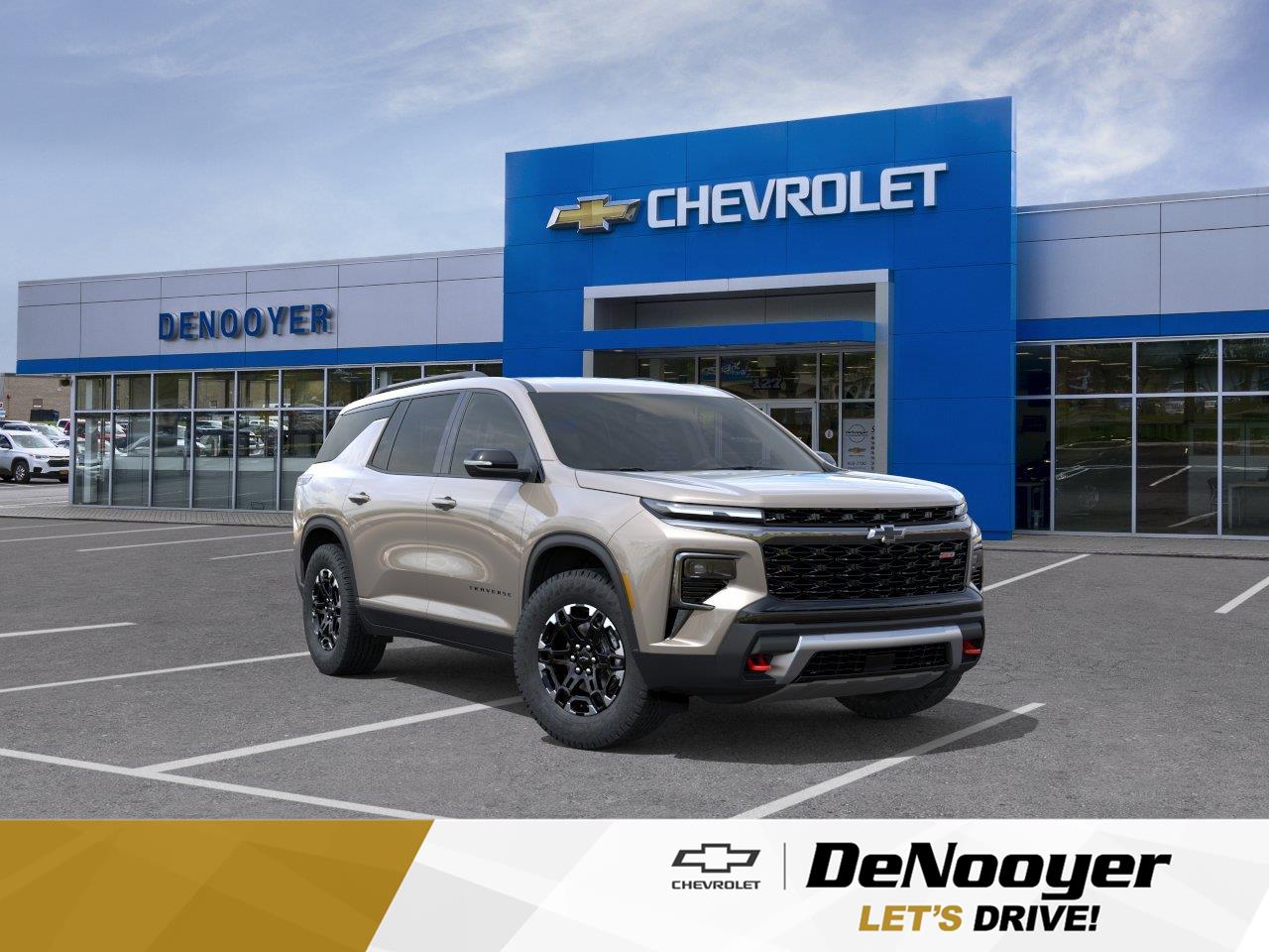 Sandstone Gray 2027 Chevrolet Traverse SUV / Crossover Four-Wheel Drive 8-Speed Automatic