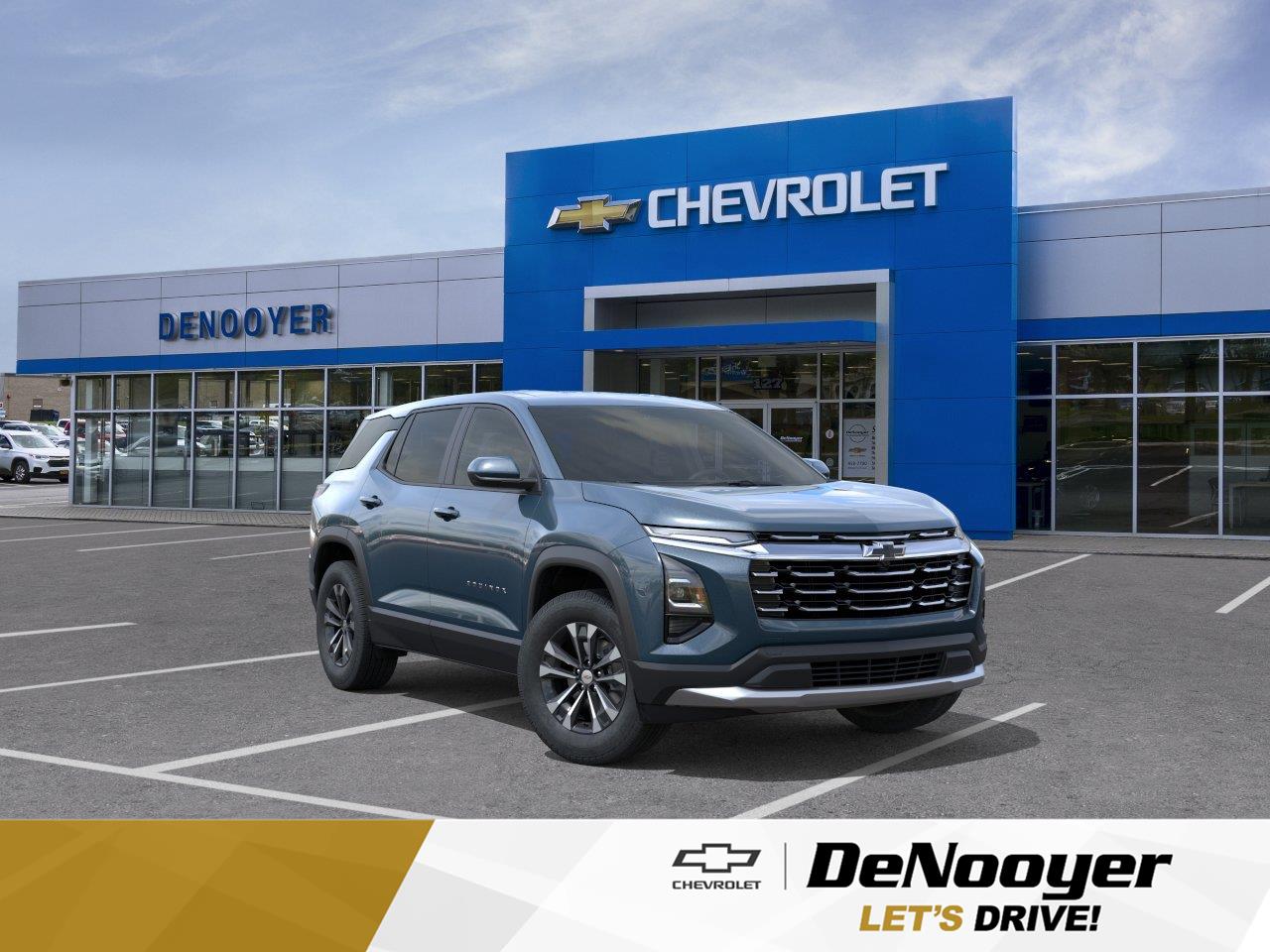Lakeshore Blue Metallic 2027 Chevrolet Equinox SUV / Crossover Four-Wheel Drive 8-Speed Automatic