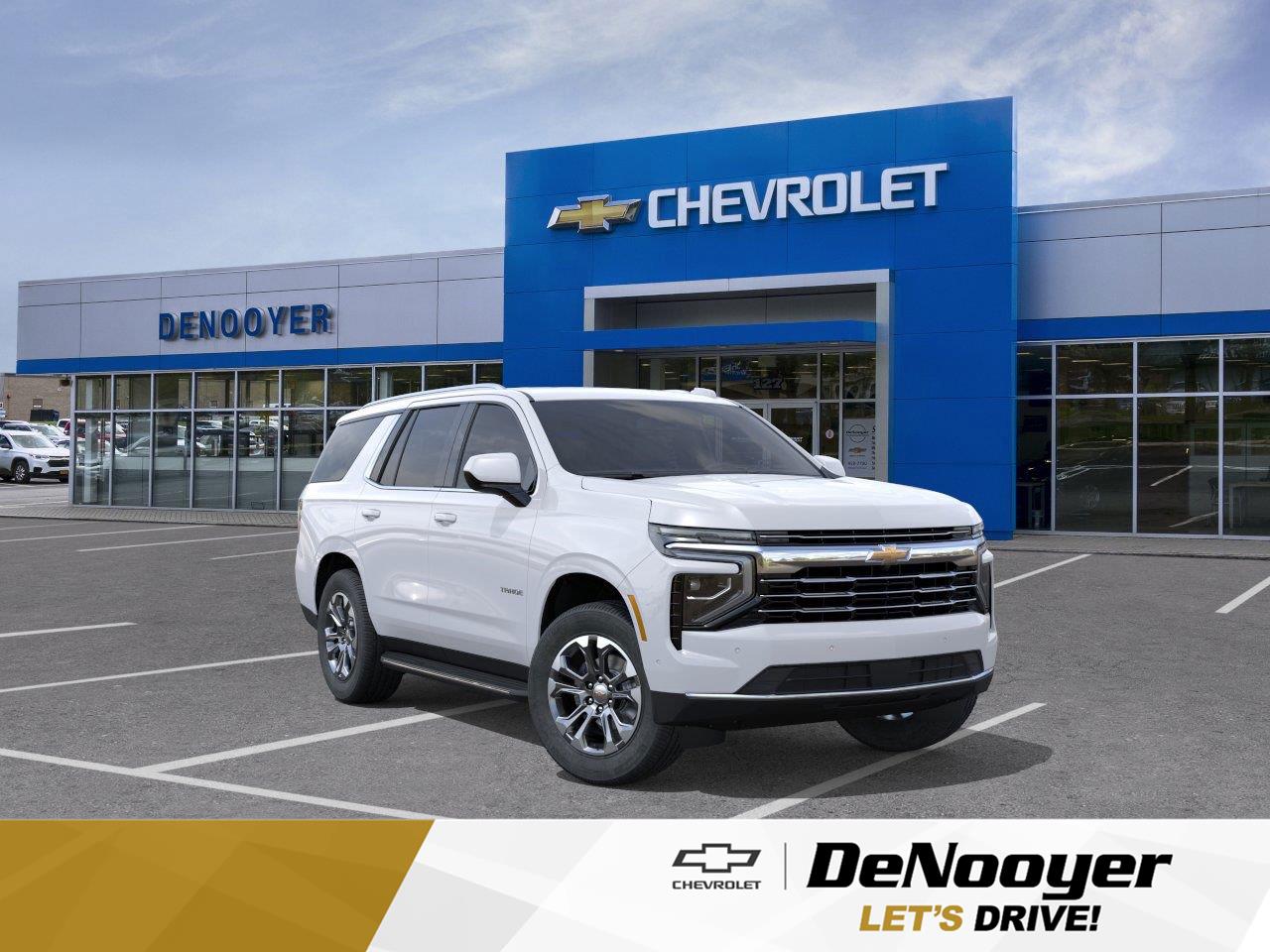 Summit White 2026 Chevrolet Tahoe SUV / Crossover Four-Wheel Drive Automatic