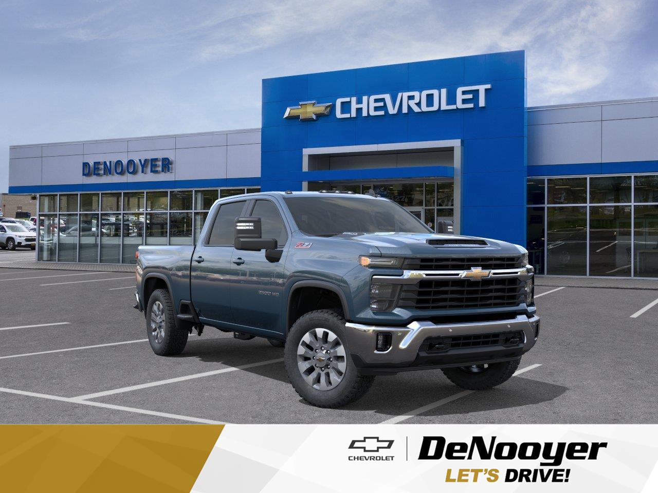 Lakeshore Blue Metallic 2026 Chevrolet Silverado 2500HD Pickup Truck Four-Wheel Drive Automatic