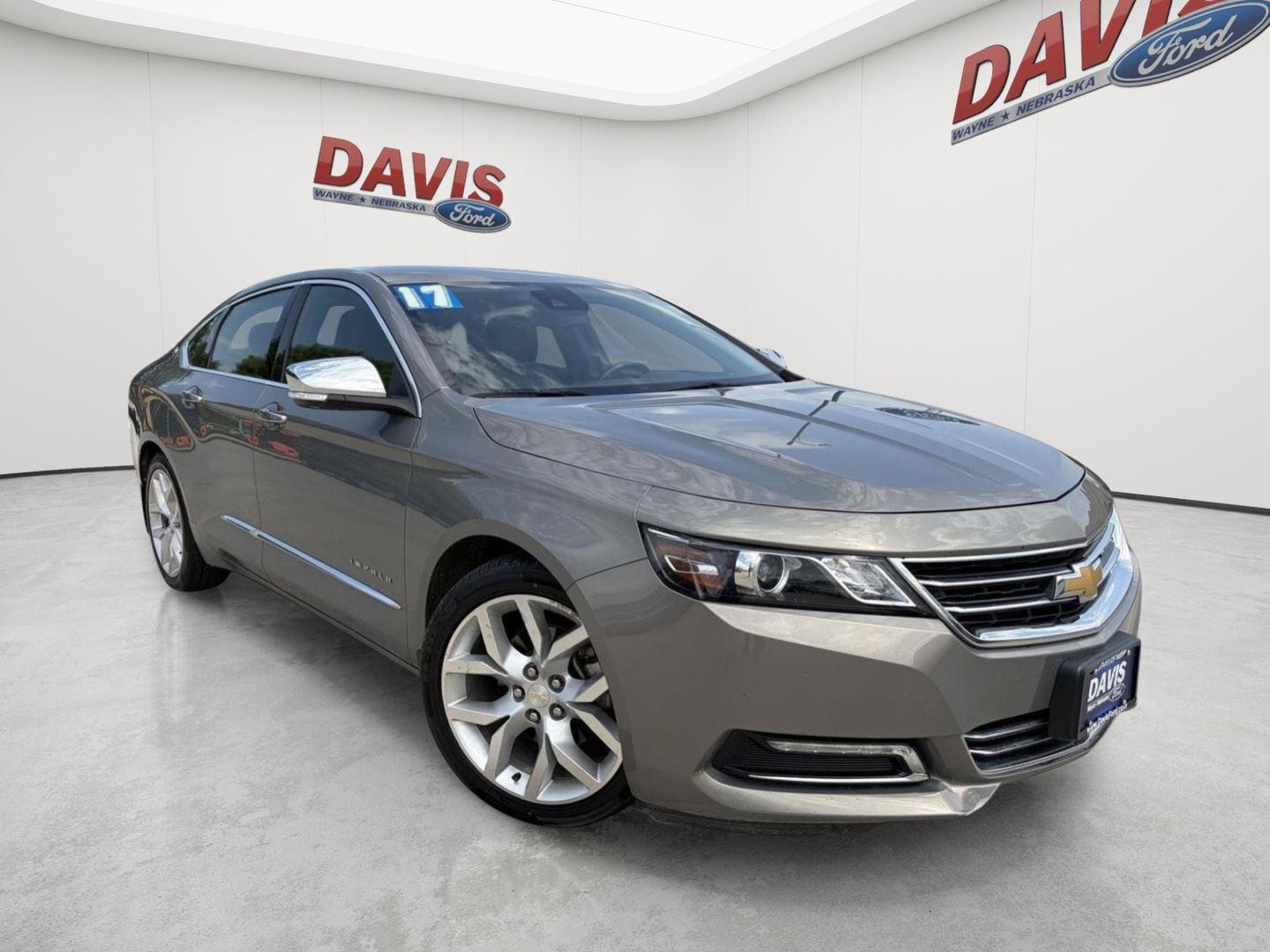 Silver Ice Metallic 2017 Chevrolet Impala Sedan Front-Wheel Drive Automatic