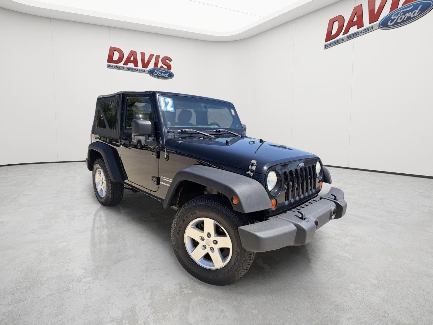 Black 2012 Jeep Wrangler SUV / Crossover Four-Wheel Drive 5-Speed Automatic