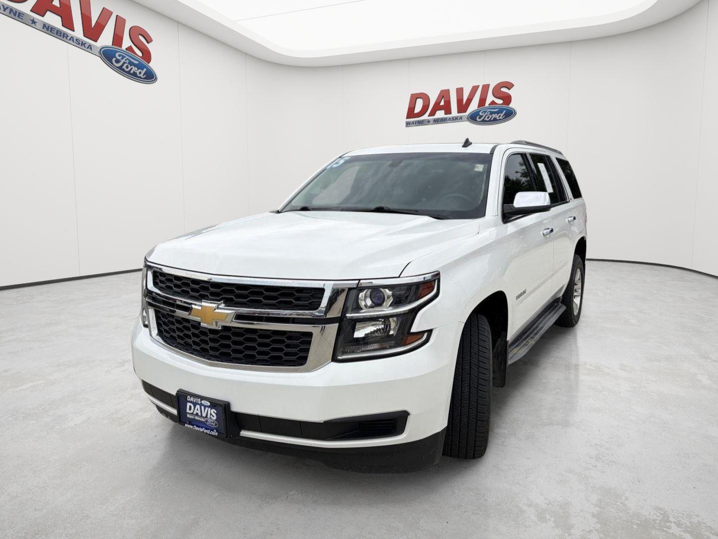 Summit White 2015 Chevrolet Tahoe SUV / Crossover Four-Wheel Drive 6-Speed Automatic