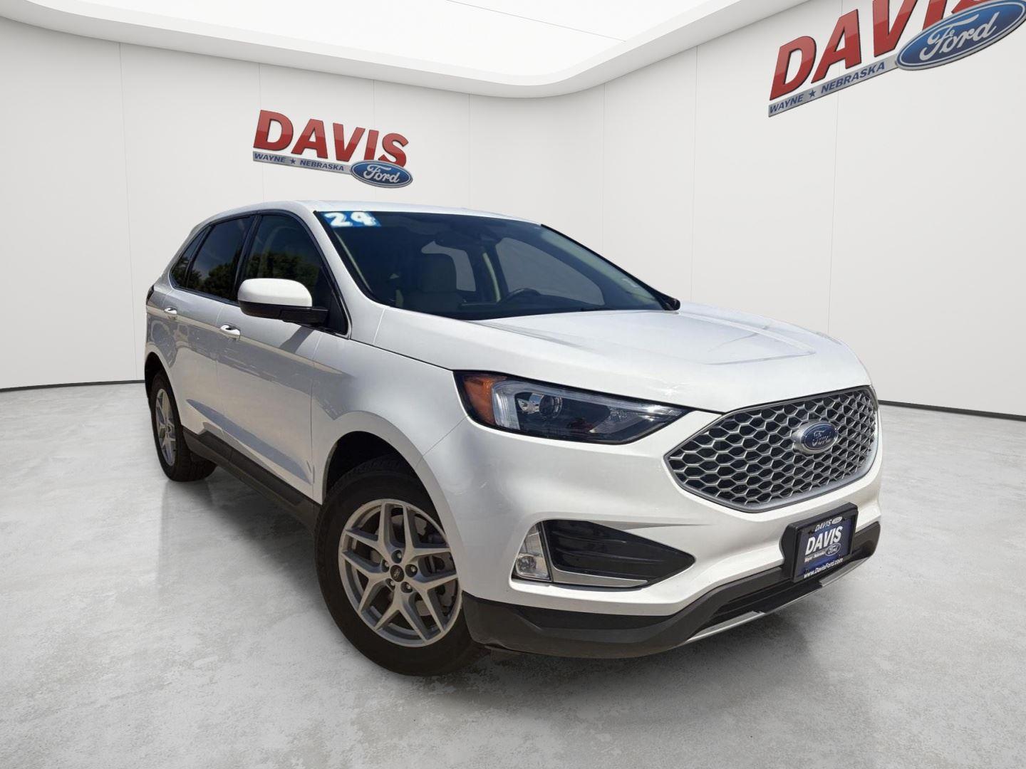 Oxford White 2024 Ford Edge SUV / Crossover All-Wheel Drive 8-Speed Automatic