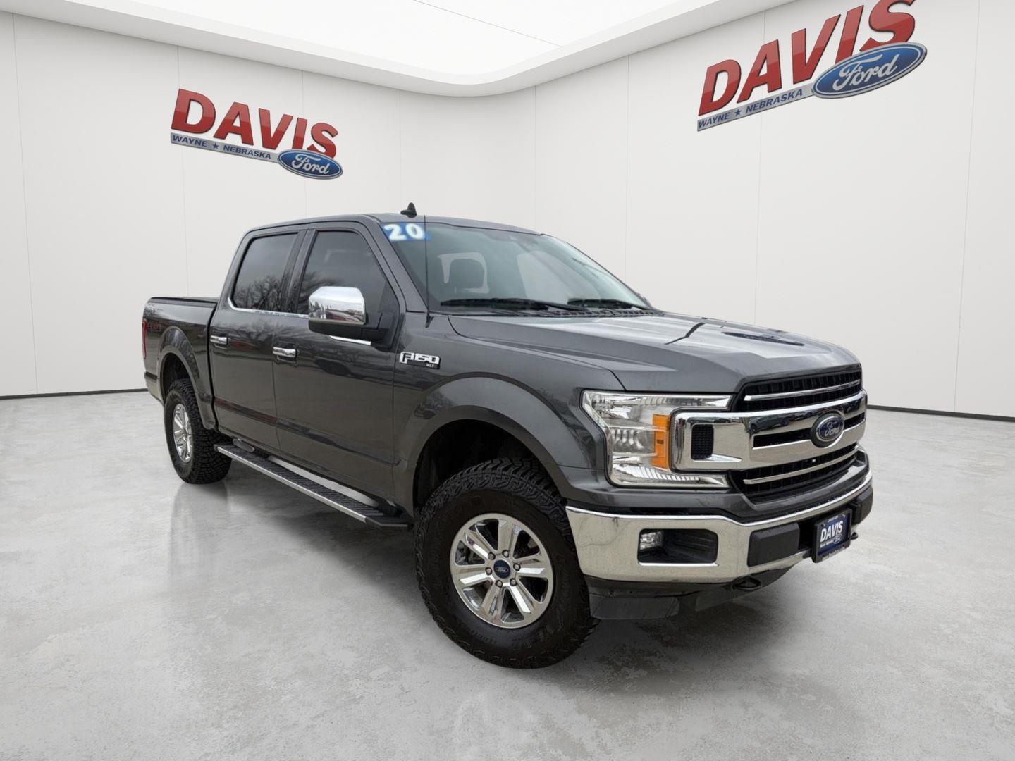 Gray (Magnetic) 2020 Ford F-150 Pickup Truck Four-Wheel Drive Automatic