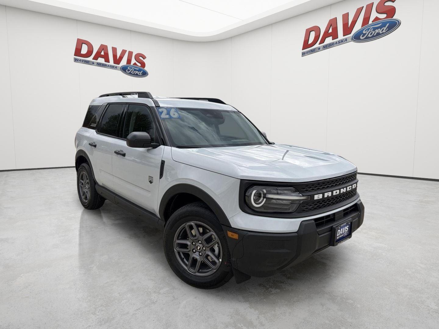 White 2026 Ford Bronco Sport SUV / Crossover All-Wheel Drive 8-Speed Automatic