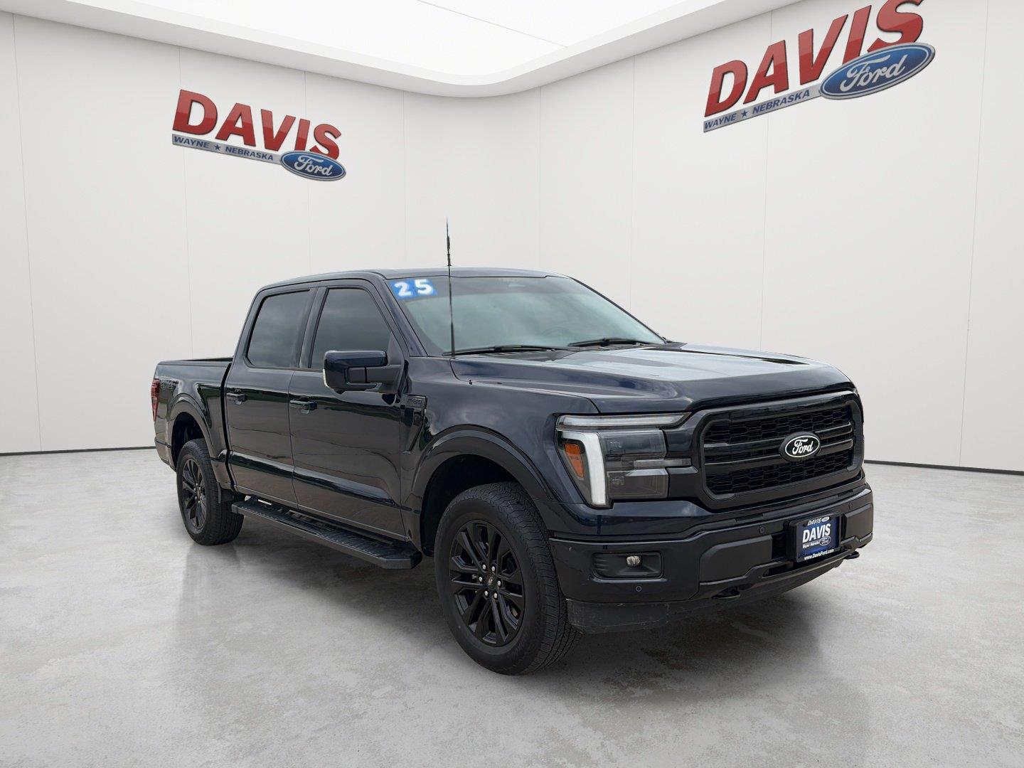 Antimatter Blue 2025 Ford F-150 Pickup Truck Four-Wheel Drive Automatic
