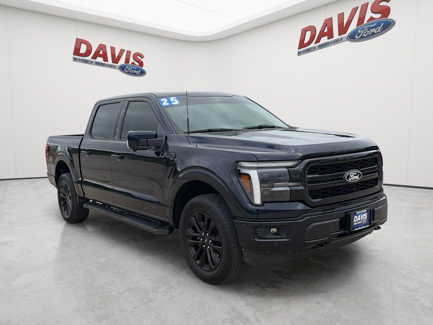 Antimatter Blue 2025 Ford F-150 Pickup Truck Four-Wheel Drive Automatic