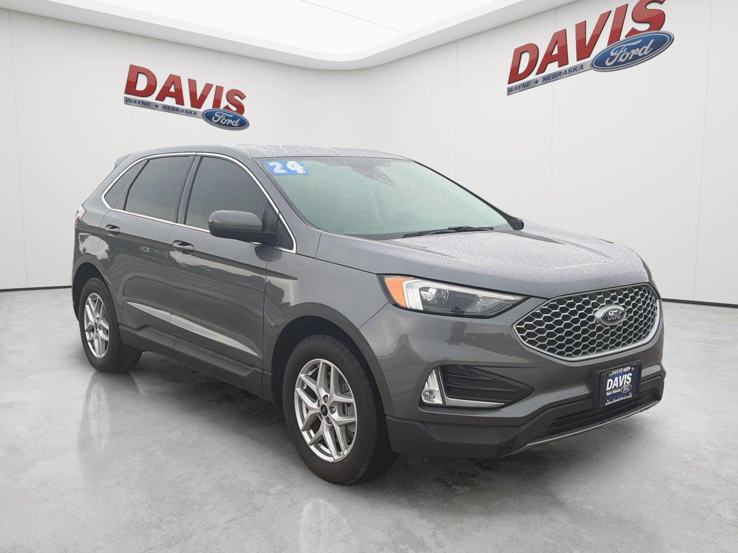 Carbonized Gray 2024 Ford Edge SUV / Crossover All-Wheel Drive 8-Speed Automatic