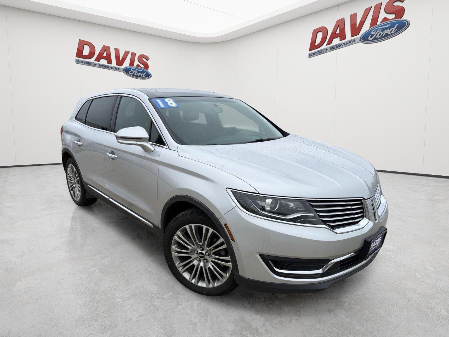 Ingot Silver Metallic 2018 Lincoln MKX SUV / Crossover All-Wheel Drive 6-Speed Automatic