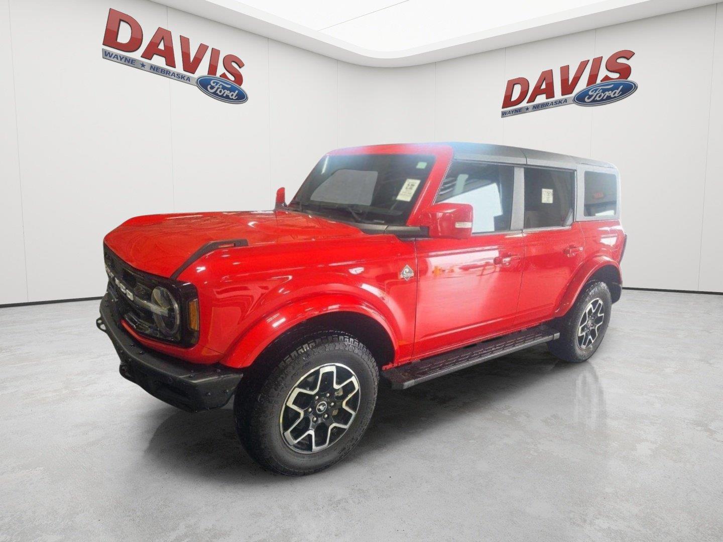 Race Red 2024 Ford Bronco SUV / Crossover Four-Wheel Drive Automatic
