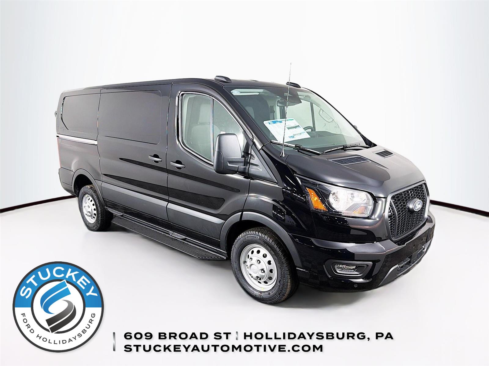 Agate Black 2026 Ford Transit Cargo Van All-Wheel Drive Automatic