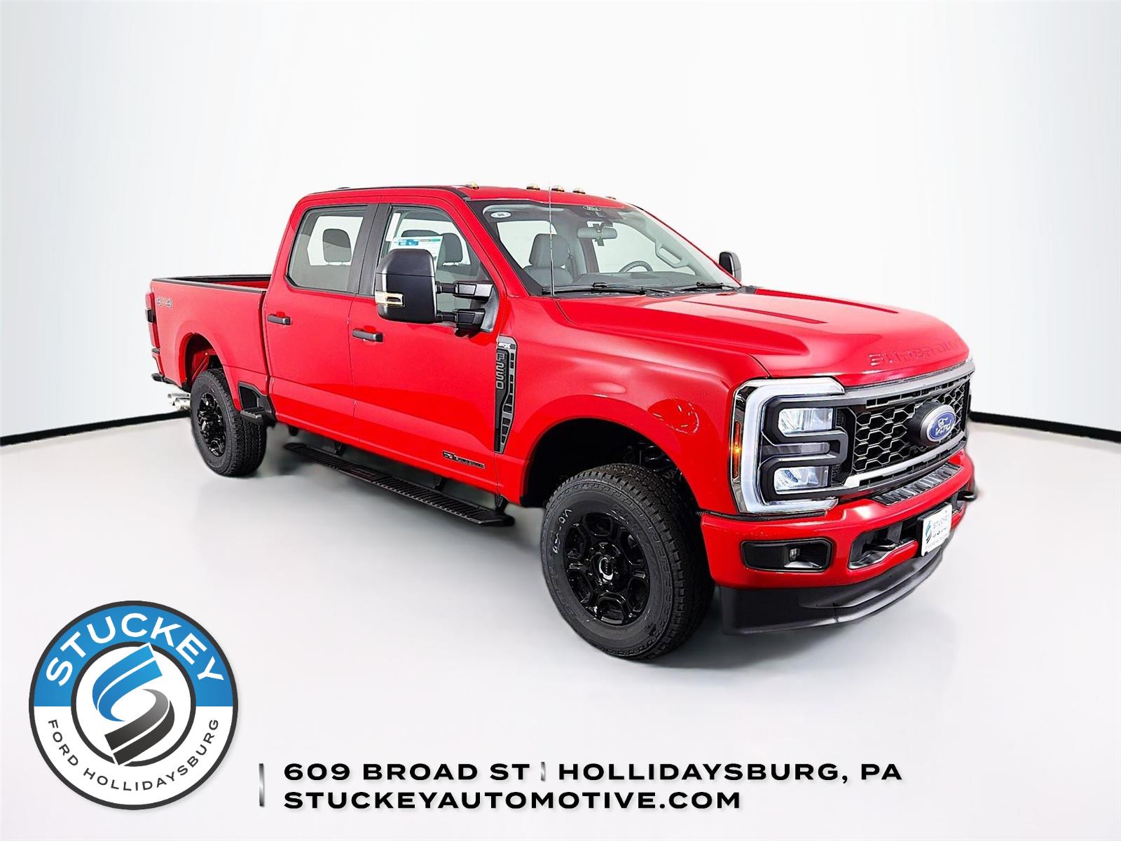 Race Red 2026 Ford F-250 Super Duty XL Crew Cab 4WD Pickup Truck Four-Wheel Drive Automatic