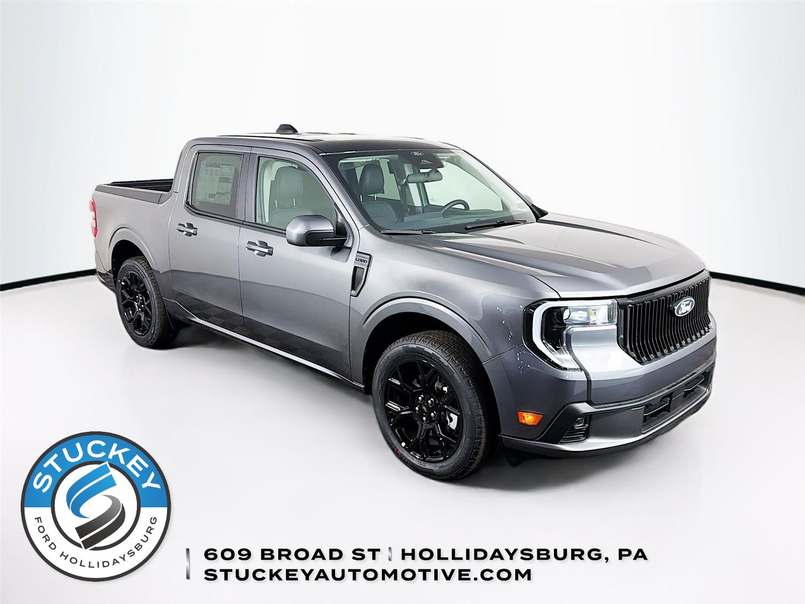 Carbonized Gray Metallic 2026 Ford Maverick Lobo SuperCrew AWD Pickup Truck All-Wheel Drive 7-Speed Automatic