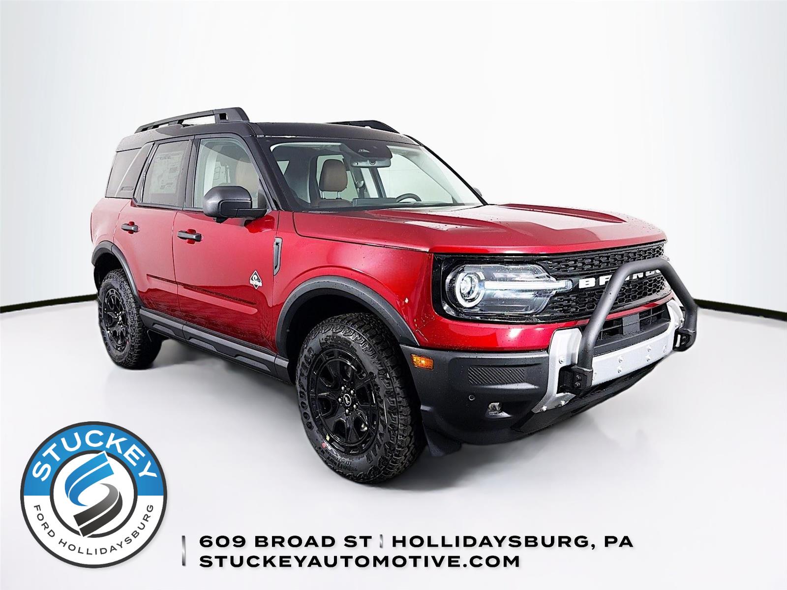Ruby Red Metallic Tinted Clearcoat 2026 Ford Bronco Sport SUV / Crossover All-Wheel Drive 8-Speed Automatic