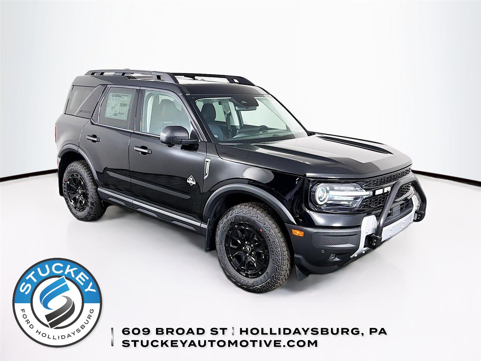 Shadow Black 2025 Ford Bronco Sport SUV / Crossover All-Wheel Drive 8-Speed Automatic