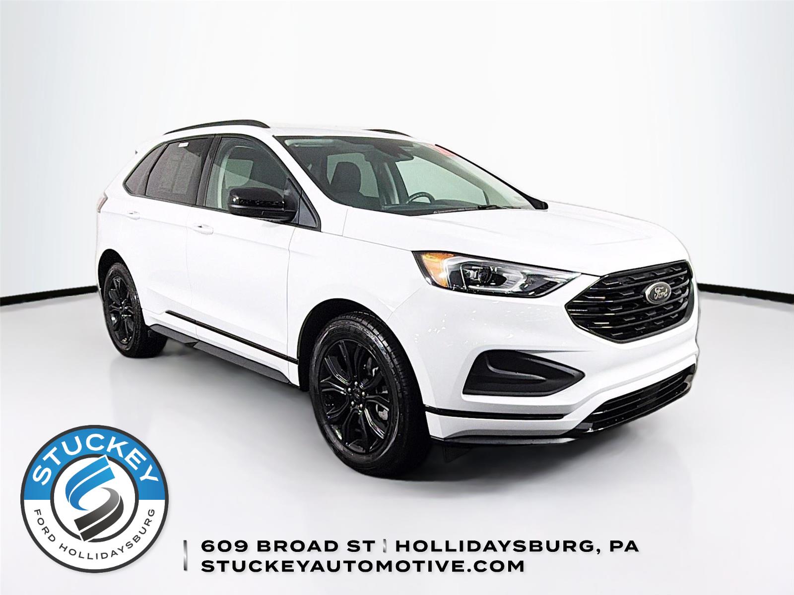 Oxford White 2022 Ford Edge SE AWD SUV / Crossover All-Wheel Drive 8-Speed Automatic
