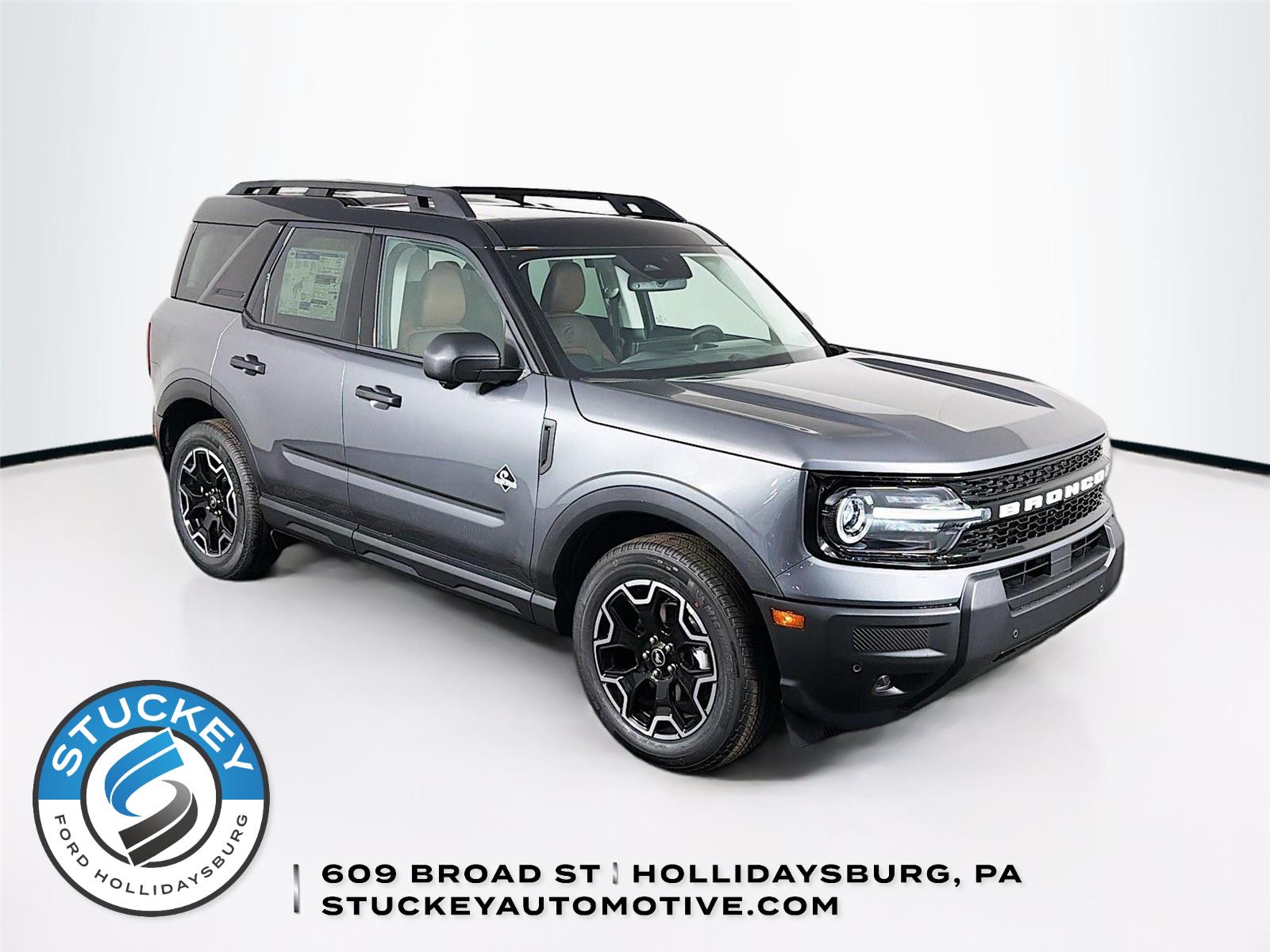 Carbonized Gray 2026 Ford Bronco Sport SUV / Crossover All-Wheel Drive 8-Speed Automatic