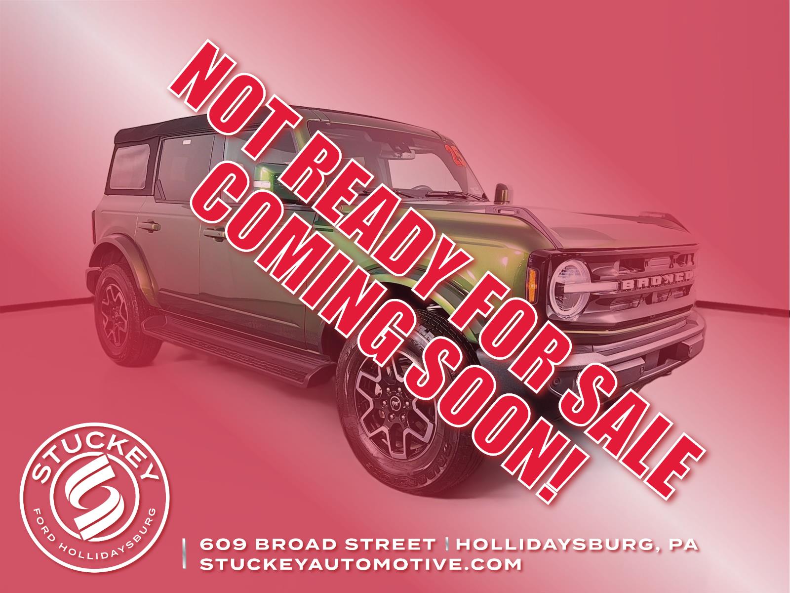 Eruption Green Metallic 2025 Ford Bronco Outer Banks 4-Door 4WD SUV / Crossover Four-Wheel Drive Automatic