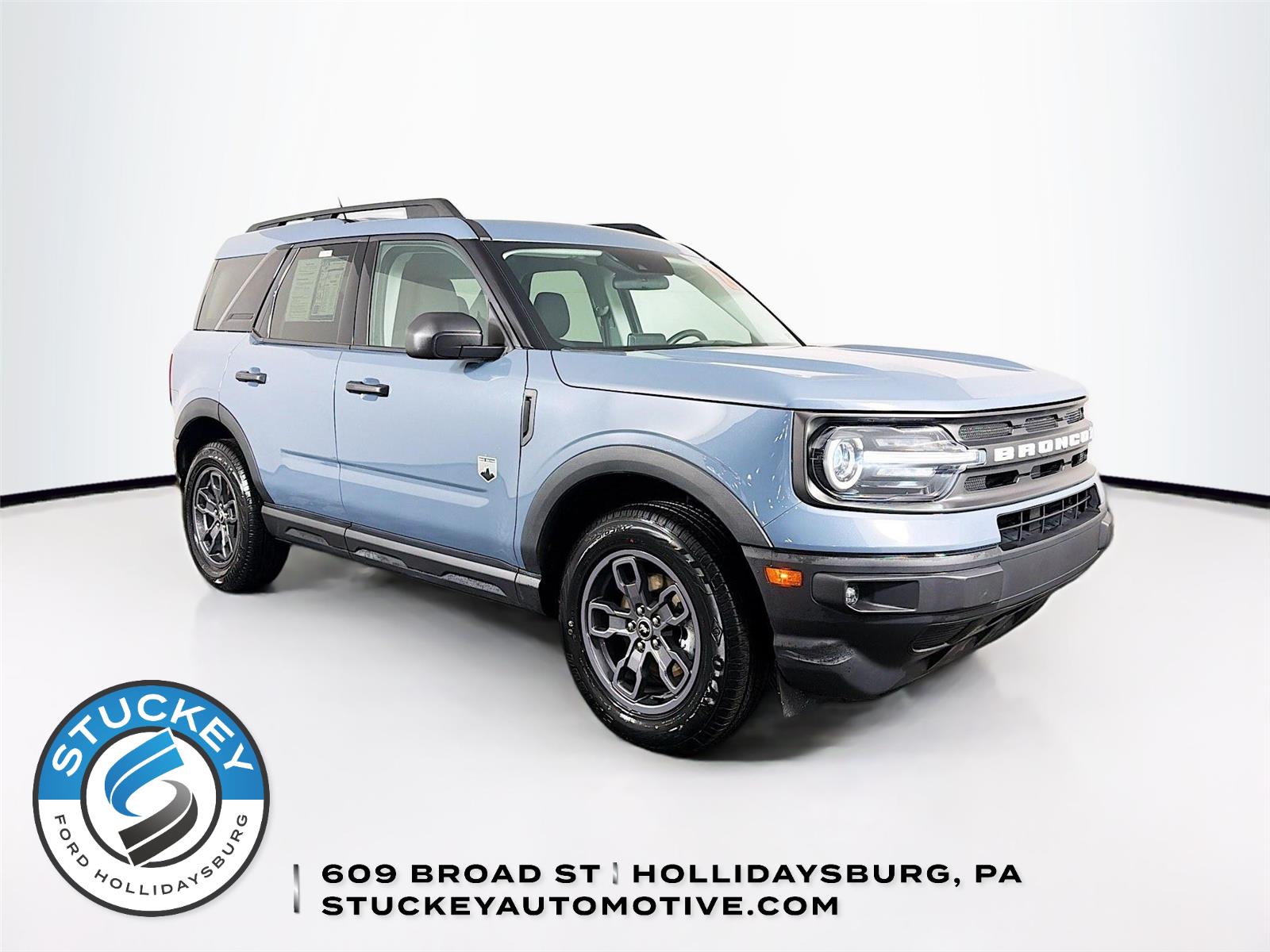 Blue (Azure Gray Metallic Tri-Coat) 2024 Ford Bronco Sport Big Bend AWD SUV / Crossover All-Wheel Drive 8-Speed Automatic