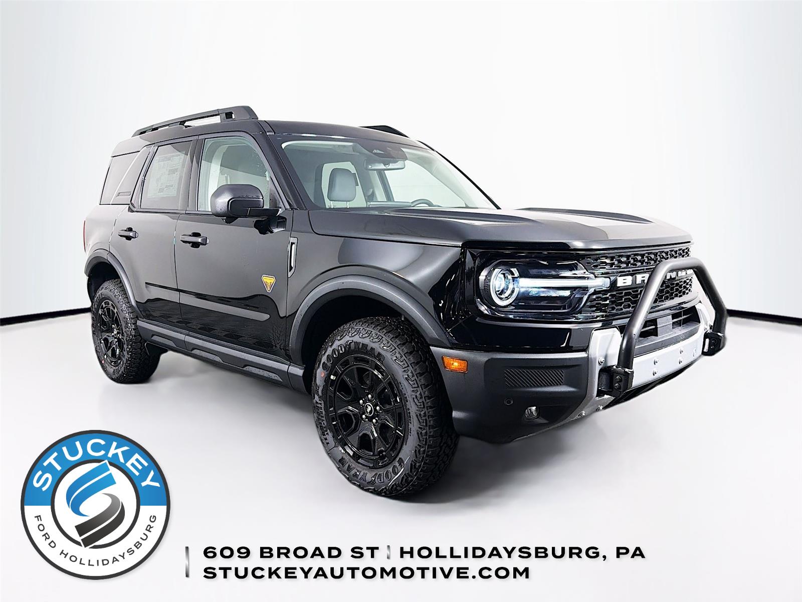 Shadow Black 2025 Ford Bronco Sport Badlands AWD SUV / Crossover All-Wheel Drive 8-Speed Automatic