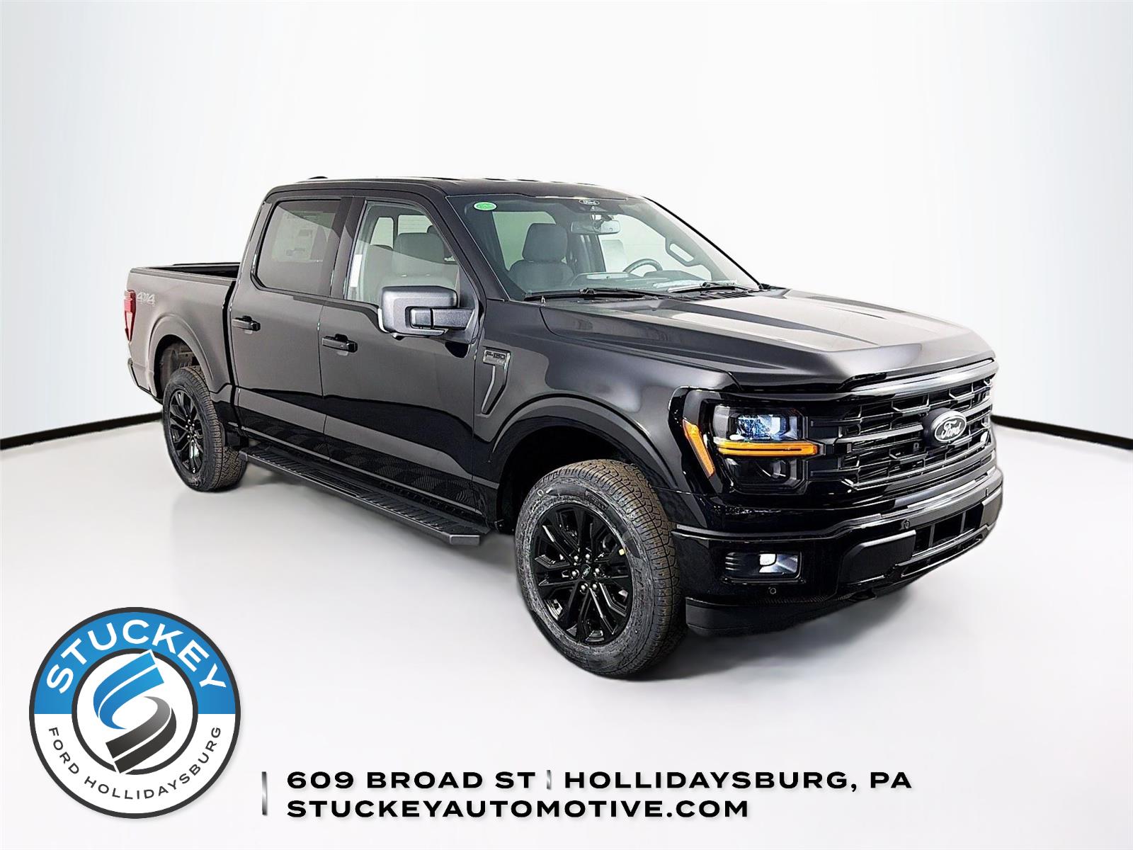 Agate Black 2026 Ford F-150 XLT SuperCrew 4WD Pickup Truck Four-Wheel Drive Automatic